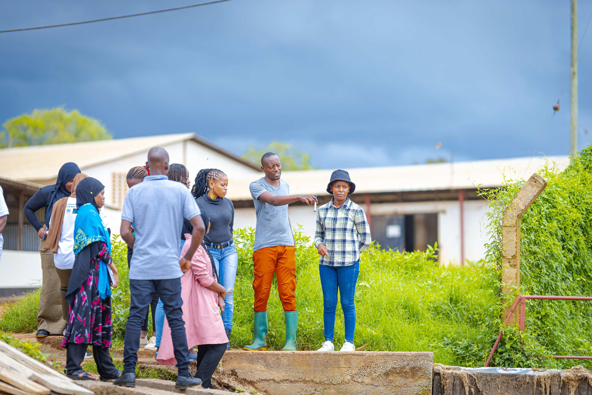 Site visit to Huru Water project in Tanzania