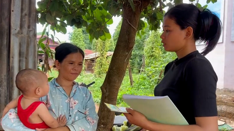 profile of community health worker Vorn Dory Saray 