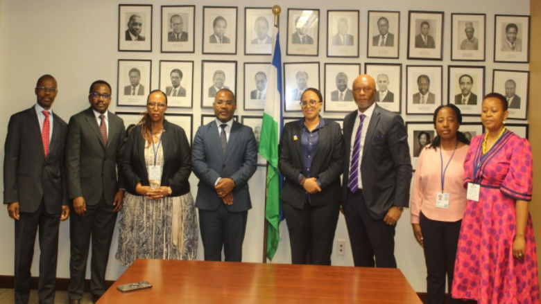 Executive Director Meeting with Lesotho Delegation - EDS14