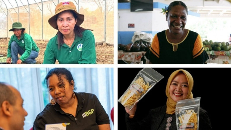 women's economic power in action in East Asia and Pacific