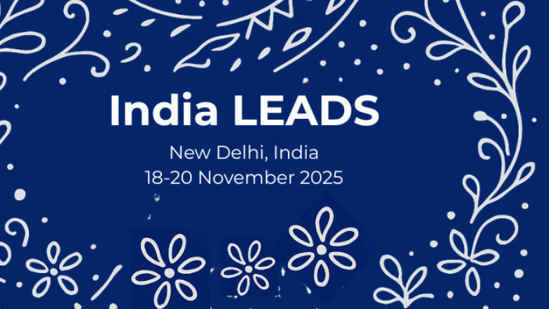 India LEADS poster