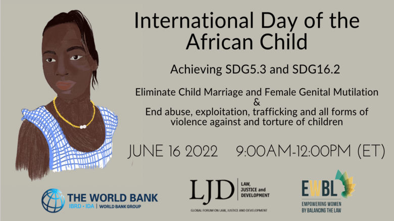 International Day of the African Child: Achieving SDG 5.3 and SDG16.2