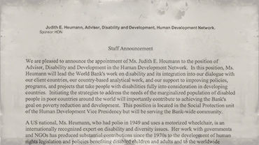 Staff announcement from Joe Ritzen