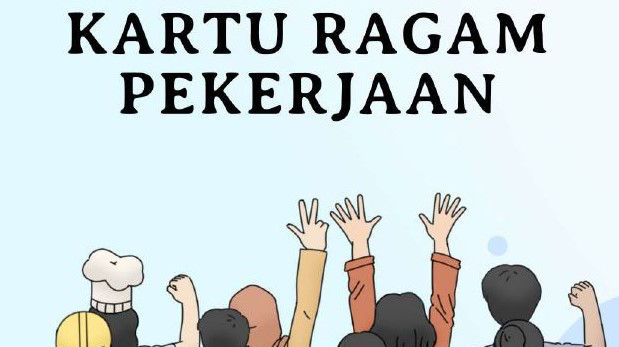 Kartu ragam pekerjaan Indonesia