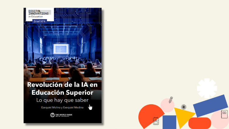 Portada del reporte La revolución de la AI en la educación