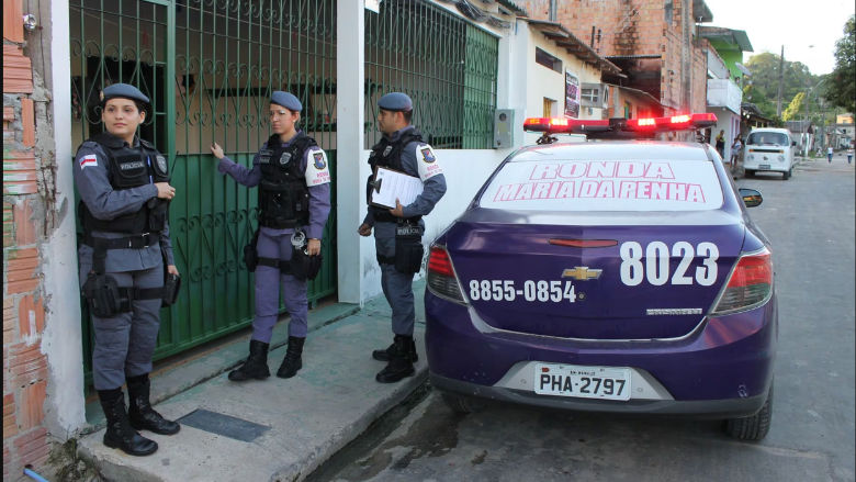 Ronda "Maria da Penha", en Manaos, Amazonas, para prevenir y combatir la violencia contra las mujeres.