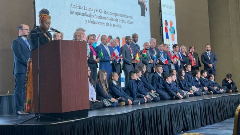 Twenty-two high-level delegations attended the event in Bogotá, in March 2023, to endorse the Commitment to Action on basic l