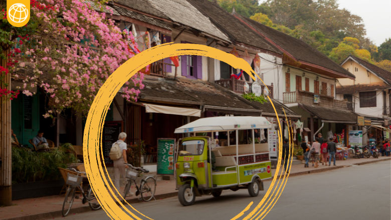 Street in Lao