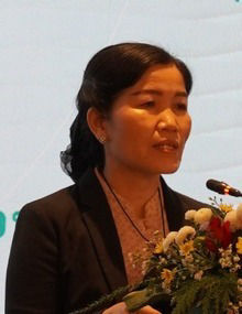 portrait of Lao dpeuty mi9nister of planning and investment