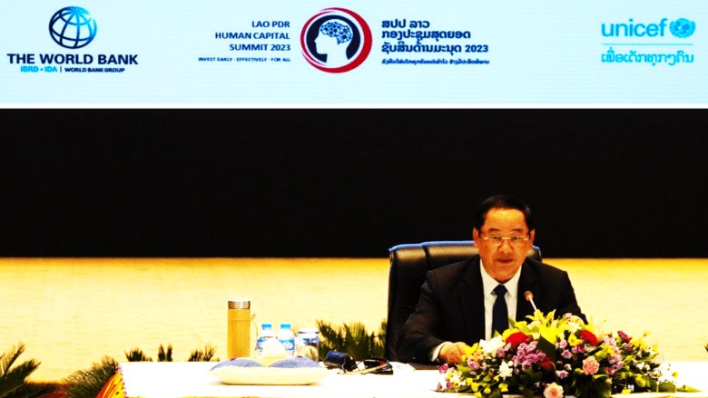 The Lao Prime Minister chairs the First Lao PDR Human Capital Summit  