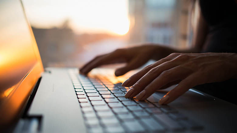 Woman working at home office. Photo: ? Undrey/Shutterstock