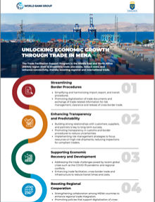 Unlocking Trade Through Economic Growth in the Middle East and North Africa publication cover
