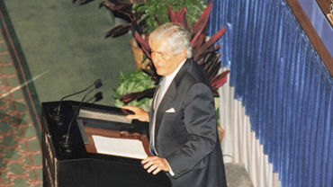 President Wolfensohn at the 1996 Annual Meetings