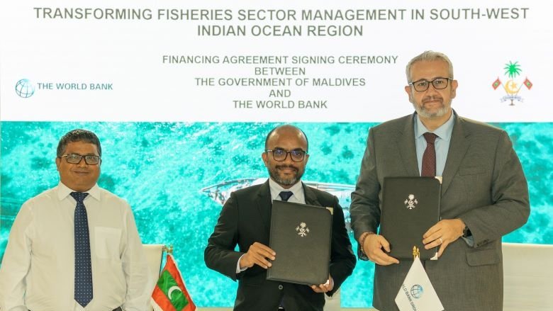 Signing ceremony between the Government of Maldives and the World Bank