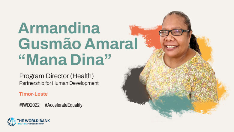 Armandian Gusmão Amaral, Program Director, Partnership for Human Development 