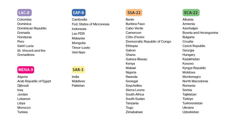The Financial Management Umbrella Program touches more than 70 countries