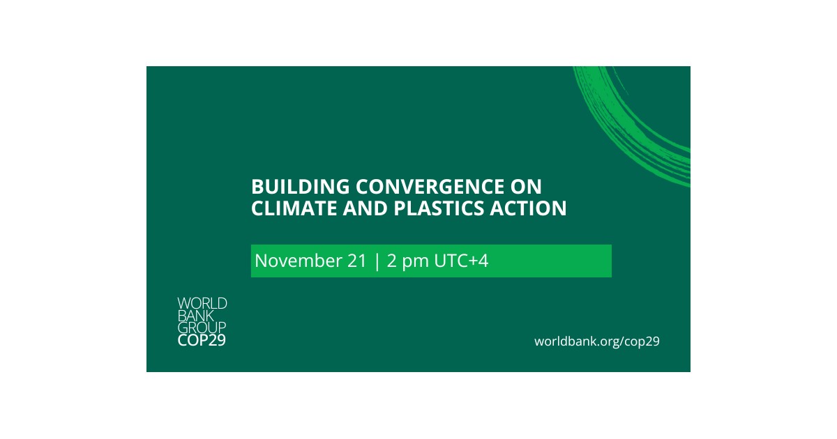 0301　Crisis and Opportunity　Environment Event | Building Convergence on Climate and Plastics Action