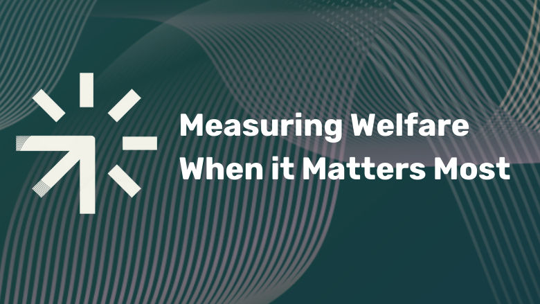 Measuring Welfare When it Matters