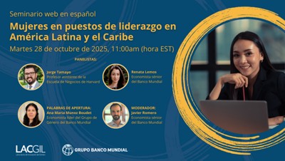 Banner con foro y nombre de oradores