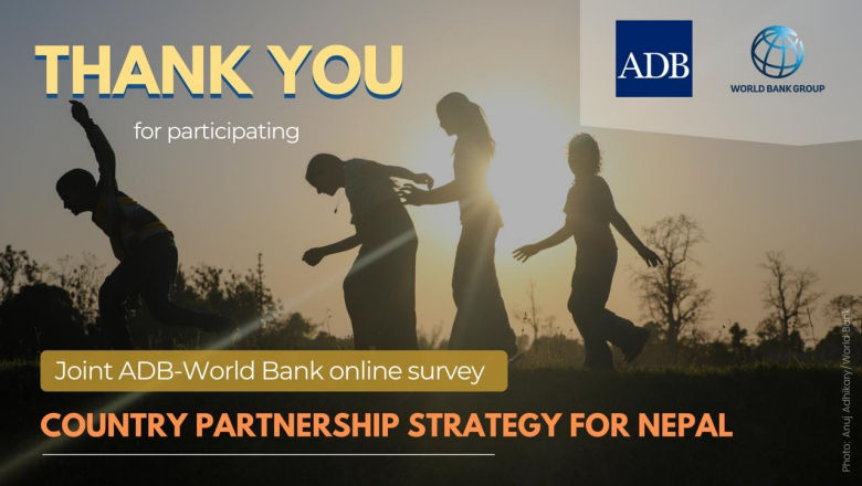 Thank you note for the joint ADB-WBG online youth survey
