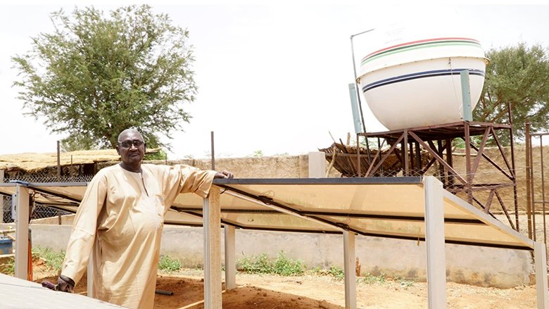 Solar energy brings water to Niger’s farms 