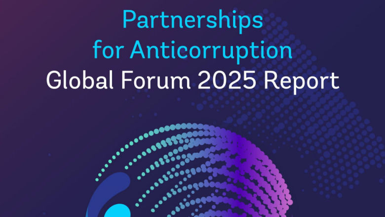 Partnerships for Anticorruption Forum Report - cover image