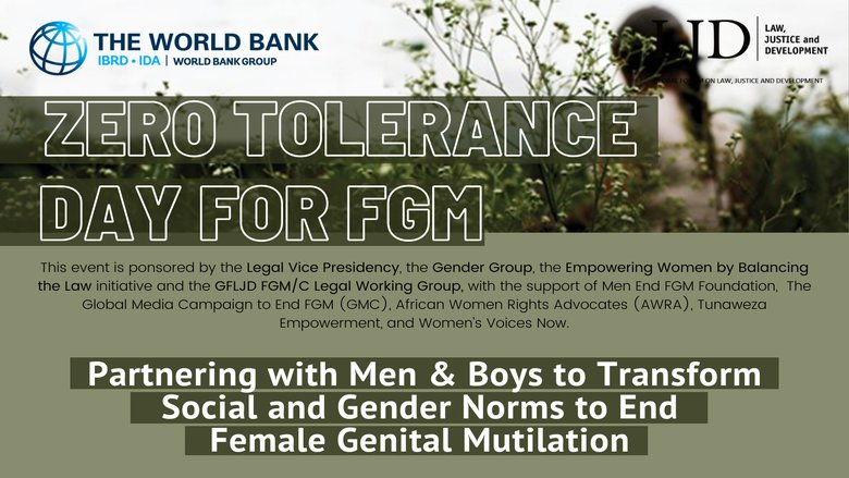 Partnering with Men & Boys to Transform Social and Gender Norms to End FGM
