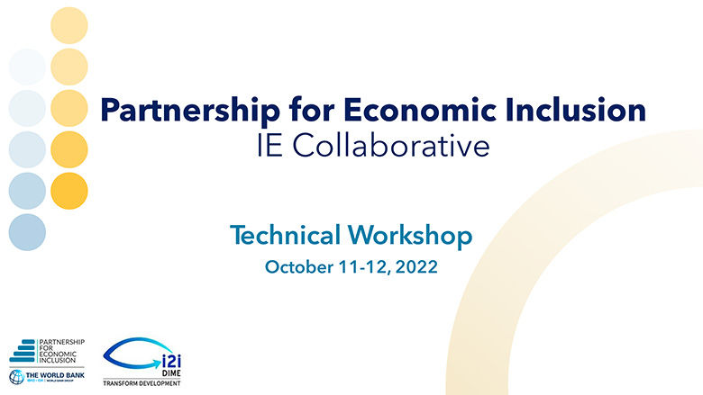 A slide from the workshop PPT indicating title and date