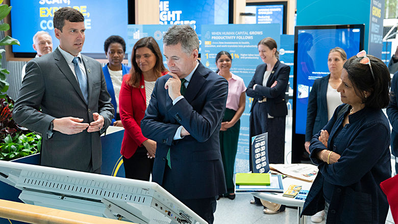 Paschal Donohoe Human Capital Hub HCI Mamta Murthi
