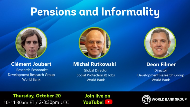 Policy Research Talk: Pensions and Informality