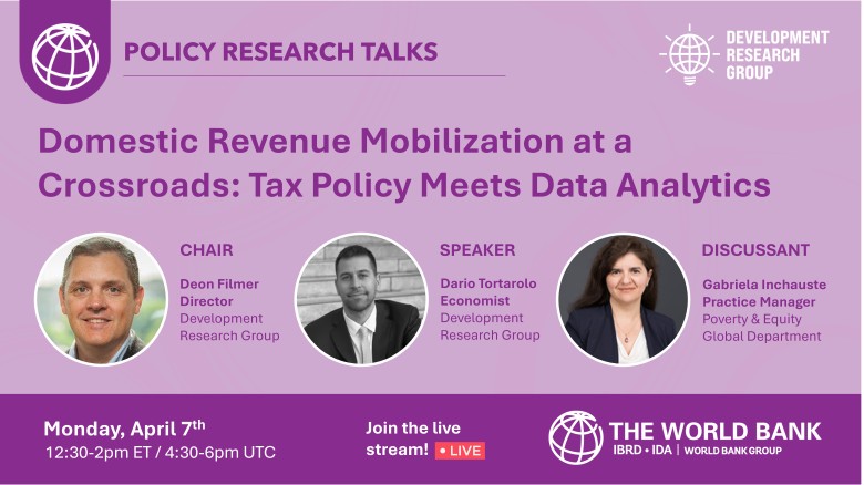 Domestic Revenue Mobilization at a Crossroads: Tax Policy Meets Data Analytics
