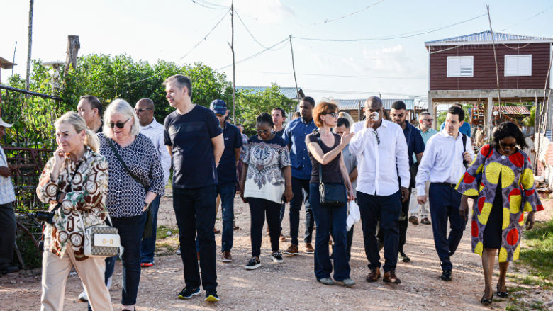 World Bank executive directors visit to Belize