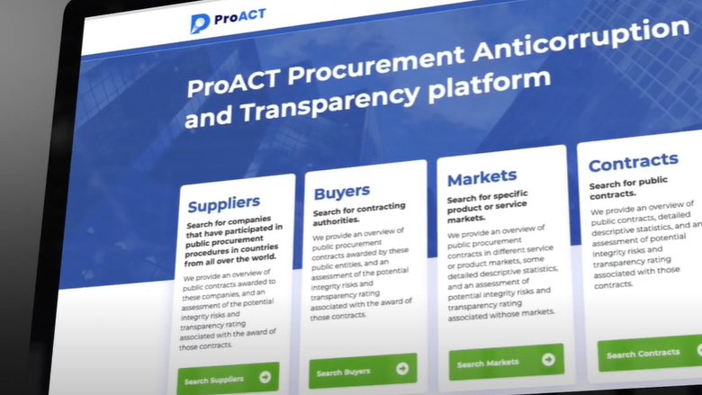 ProACT Procurement Anticorruption and Transparency Platform 