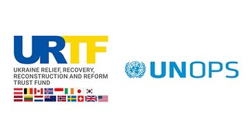 URTF and UNOPS logos