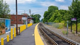 Empty railway