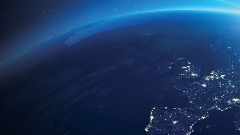 Reboot Development cover dark blue space earth side