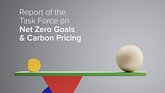 Report of the Task Force on Net Zero Goals and Carbon Pricing - cover