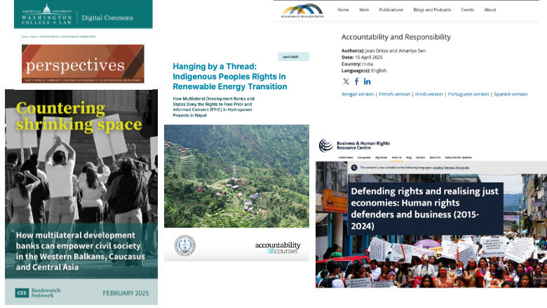 Reporting accountability May 2025