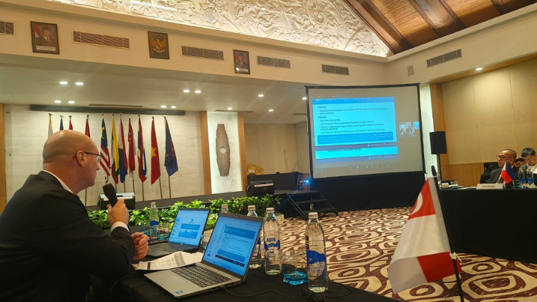 Gerard Soppe Senior Water Supply and Sanitation Specialist representing the Singapore Water Center at ASEAN Working Group