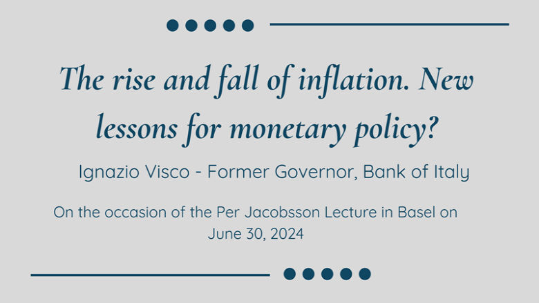 Per Jacobsson Lecture by Ignazio Visco