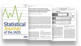 Cover and Pages from ICP story in Sept 2022 Statistical Journal of the International Association for Official Statistics