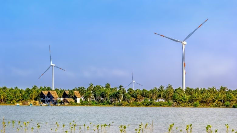 Wind farm in Sri Lanka