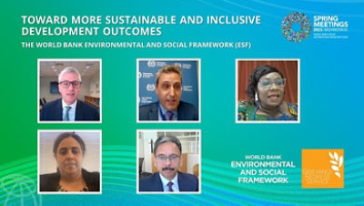 Update On World Bank Environmental And Social Framework (ESF)