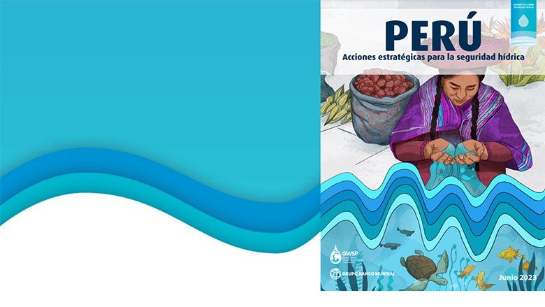 A cover image of the Peru Water Diagnostic in Spanish