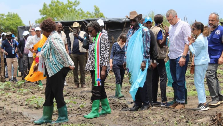 Kwakwa and ministers visit to South Sudan