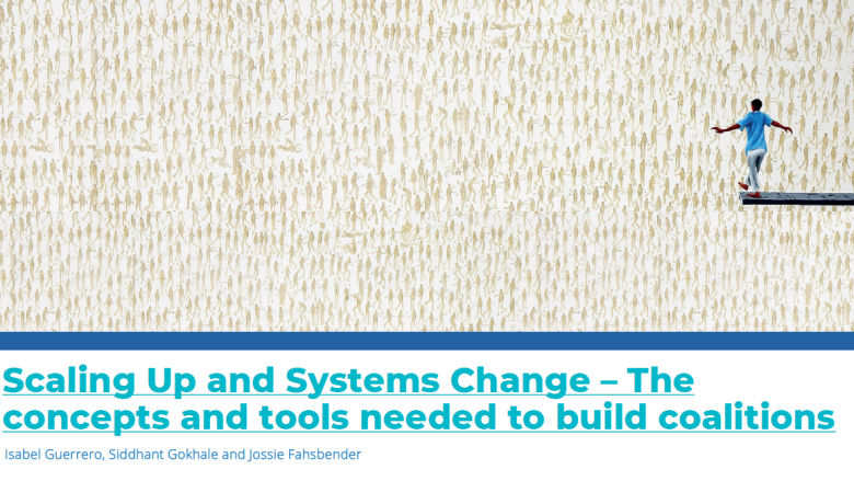Scaling up systems change image
