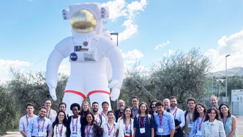 Photo of participants in ESA workshop