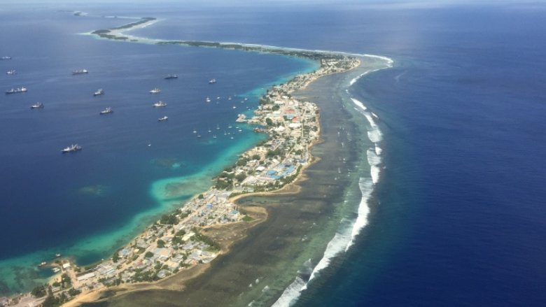 Majuro in the Marshall Islands
