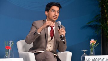 Shrey-Addagatla-WBG-Annual-Meetings-Knowledge-Cafe1a