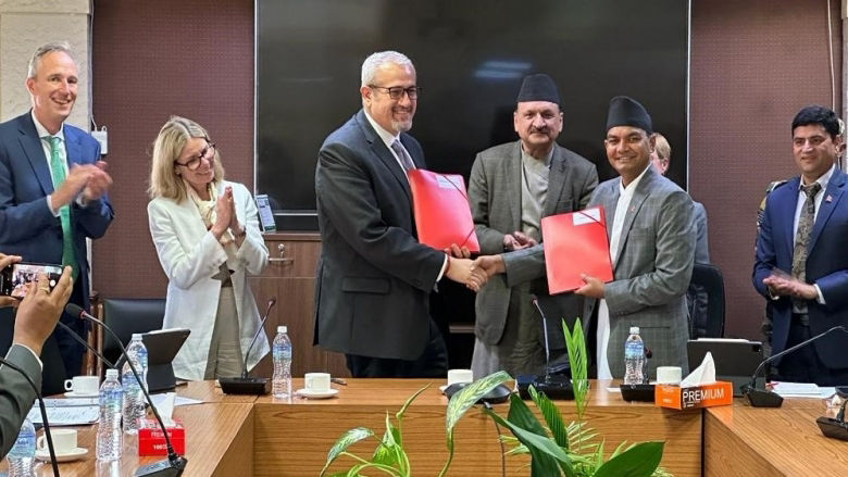 Government of Nepal and World Bank Sign and Exchange Agreements 